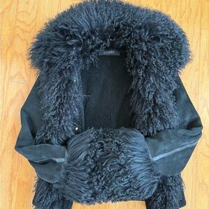 Gucci Black Shearling Jacket